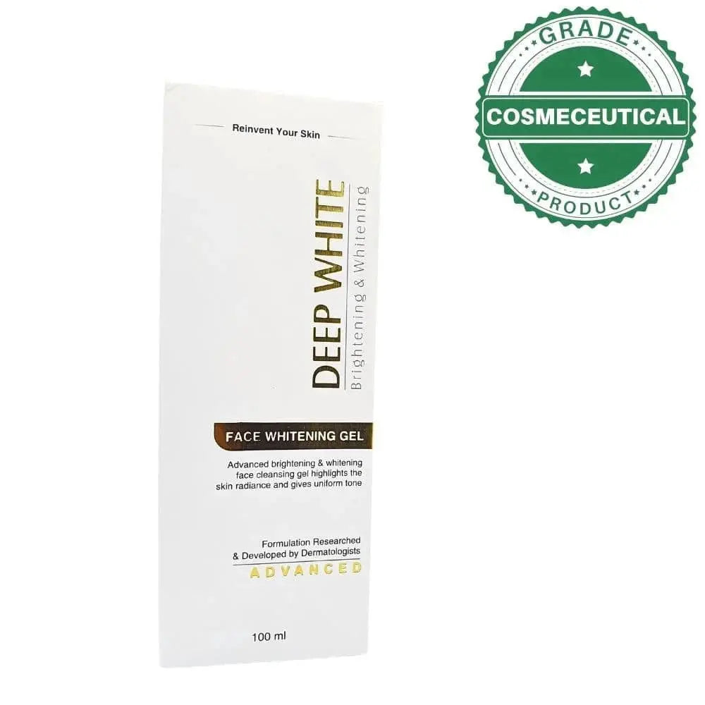 Deep white face gel