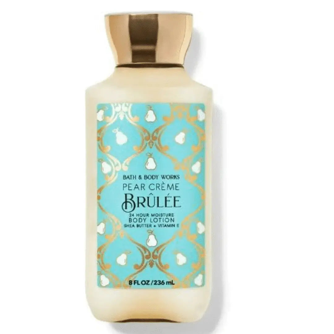 BATH & BODY PEAR CREME BRULEE MOISTURIZING LOTION 236ml