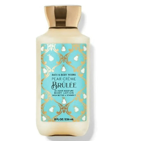 BATH & BODY PEAR CREME BRULEE MOISTURIZING LOTION 236ml