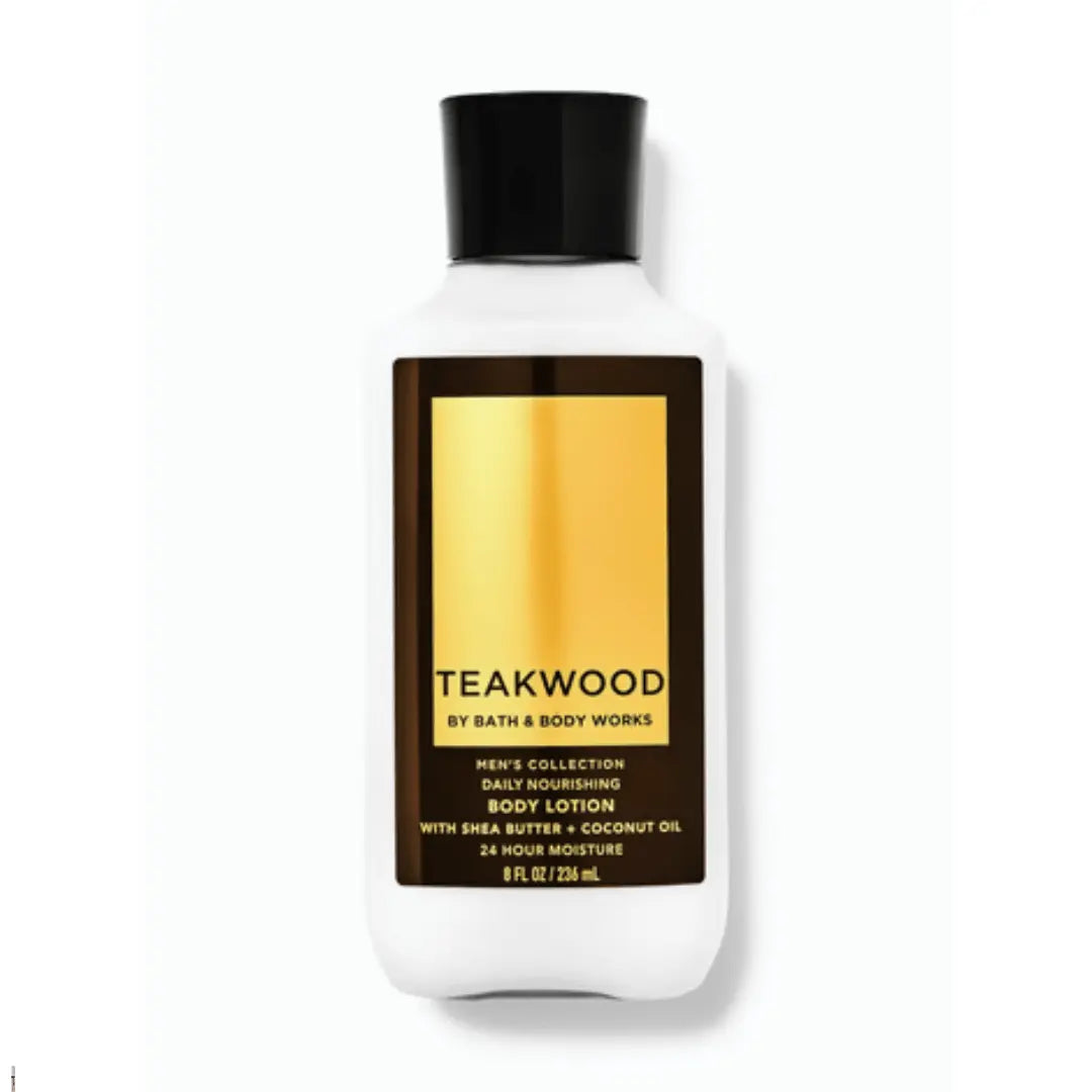 BATH & BODY TEAKWOOD MOISTURIZING LOTION 236ml