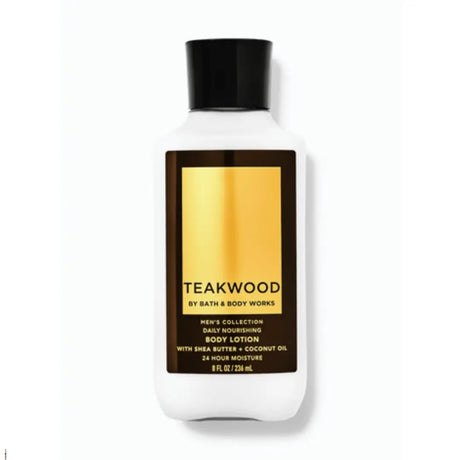 BATH & BODY TEAKWOOD MOISTURIZING LOTION 236ml