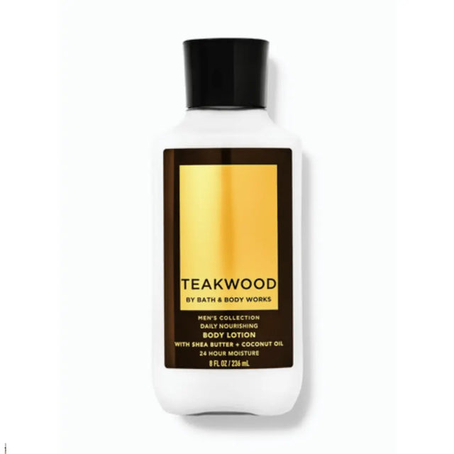 BATH & BODY TEAKWOOD MOISTURIZING LOTION 236ml