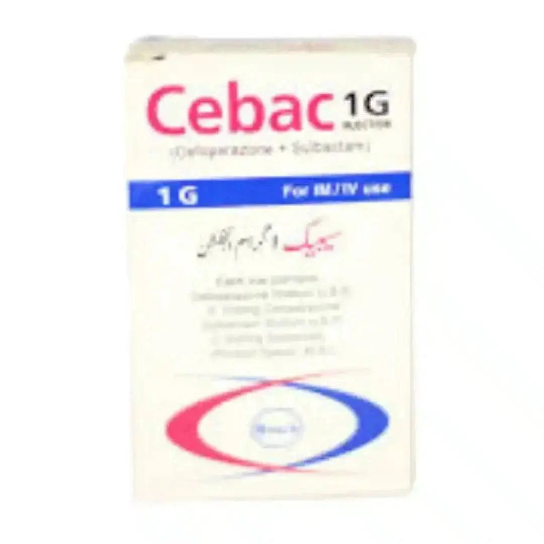 Cebac 1g IM/IV Injection (Bosch)