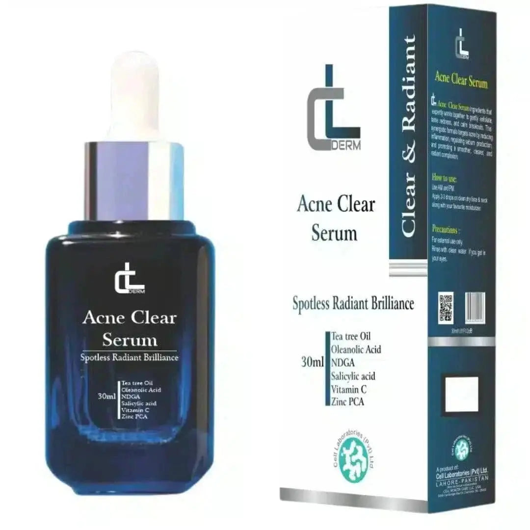 Acne serum with tea tree oil