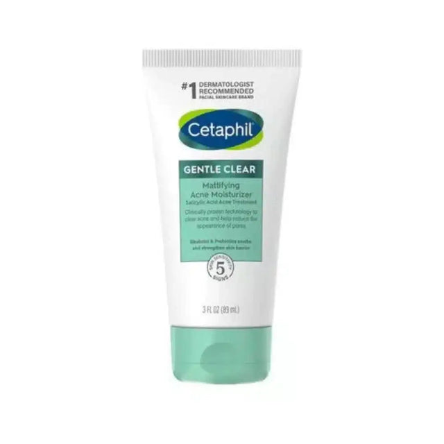CETAPHIL GENTLE CLEAR MATTIFYING ACNE MOISTURIZER 89ML