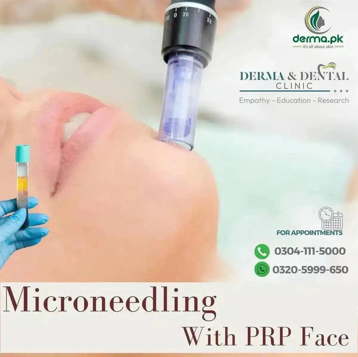 Advanced Facial Rejuvenation Microneedling PRP