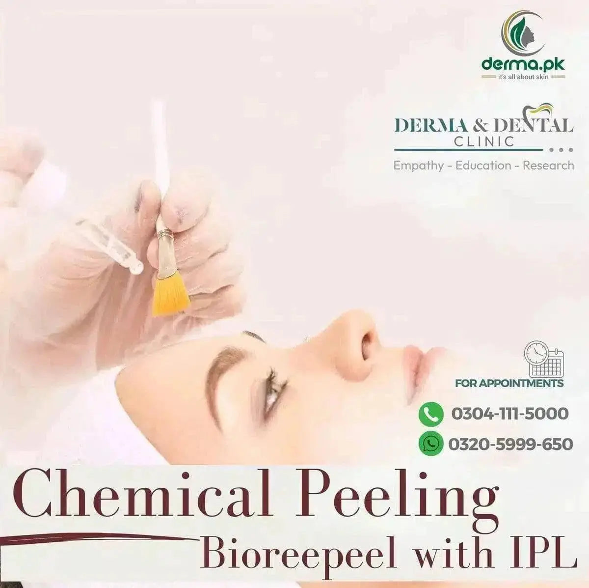 Chemical Peeling Bioreepeel and IPL