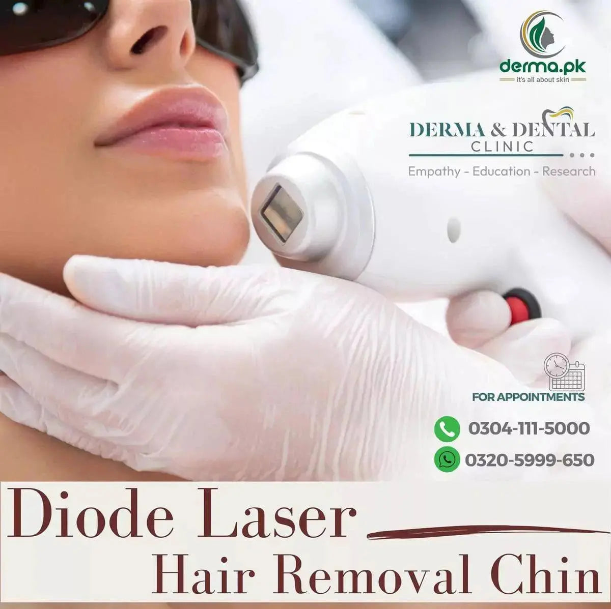 Diode Laser Hair Removal treatment
