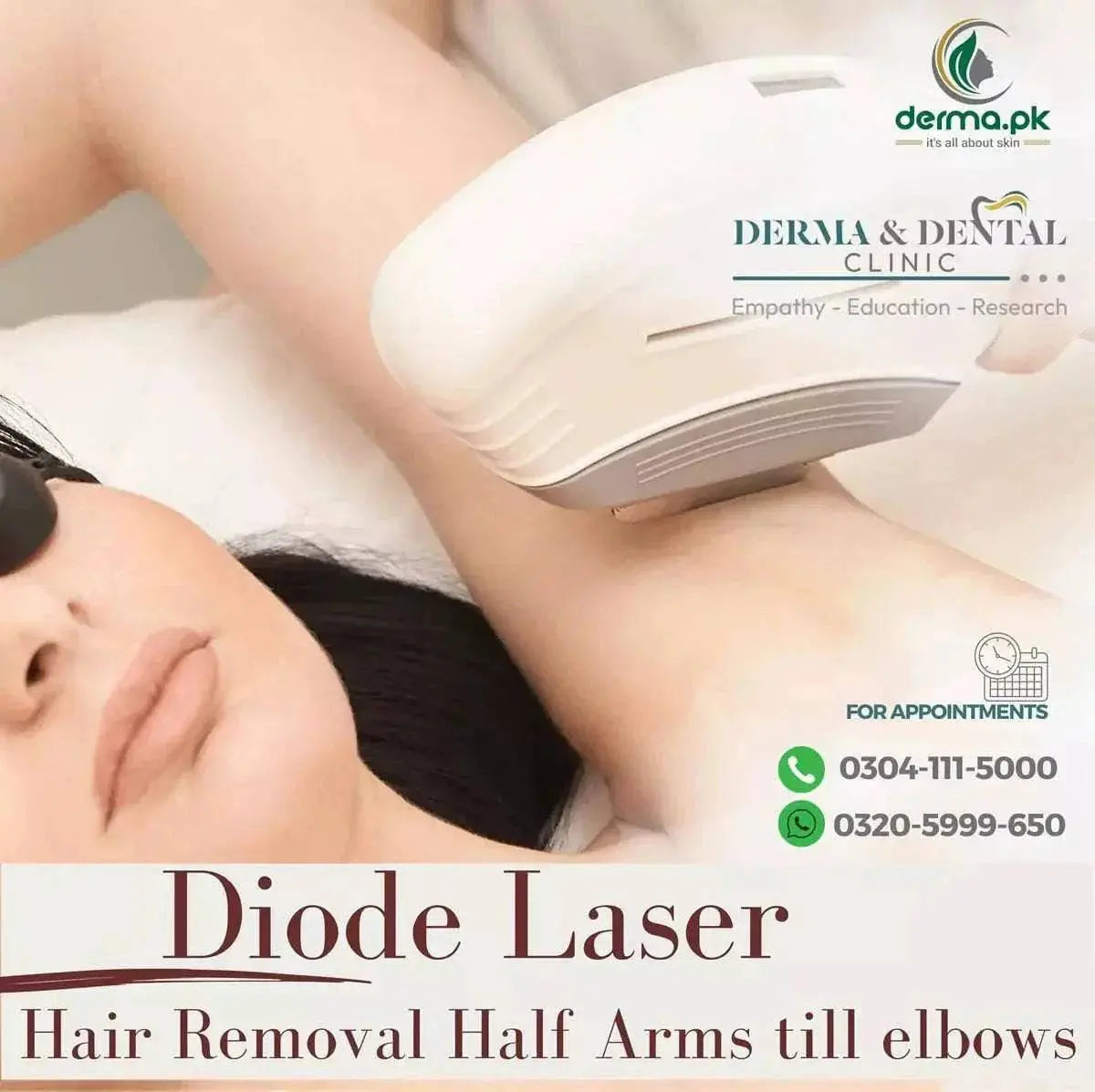 hair removal laser treatment in Pakistan