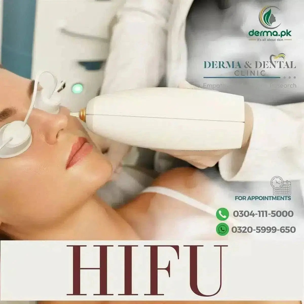 HIFU Skin Rejuvenation at Derma & Dental Clinic
