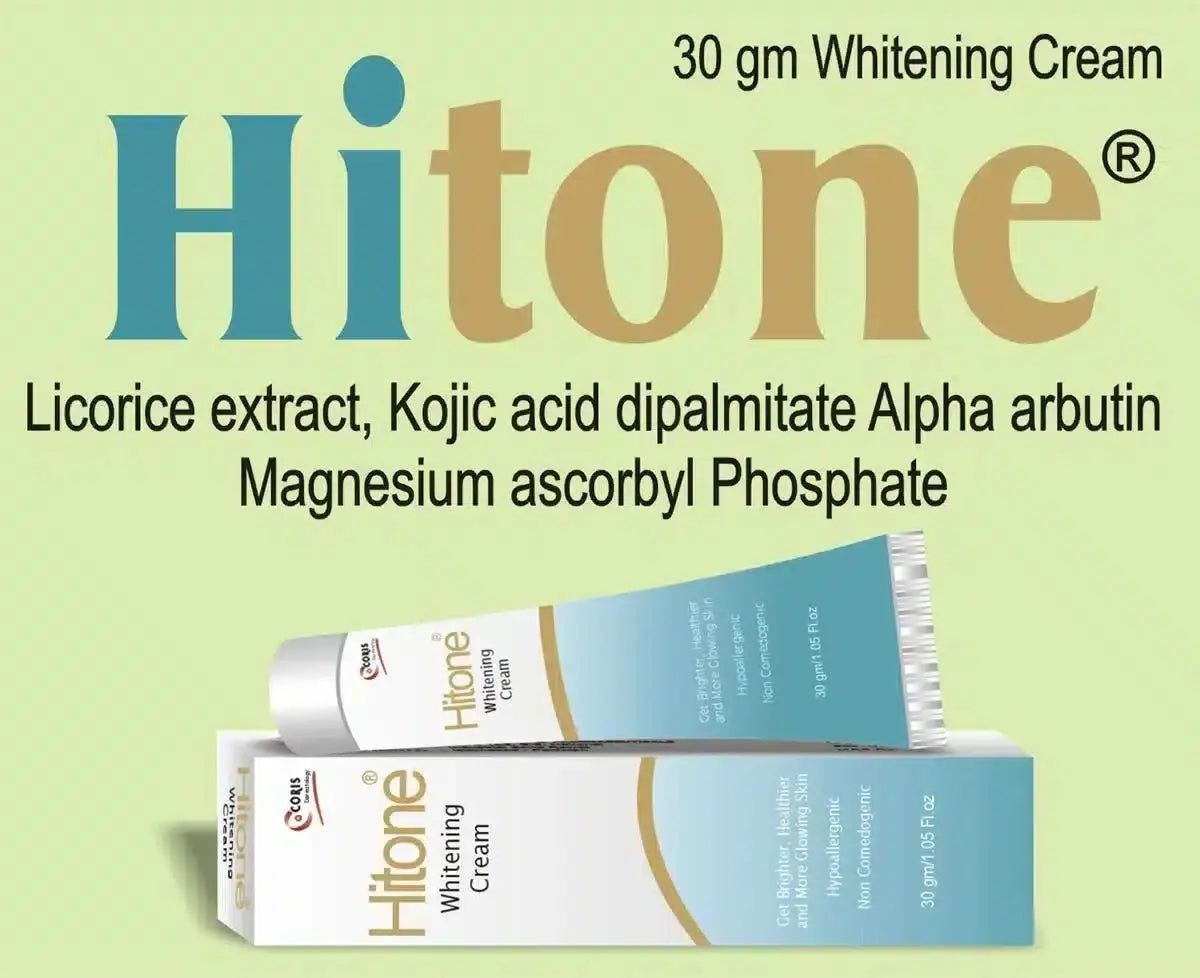 HITONE WHITENING CREAM – glowing white cream for flawless skin - dermatologists.pk