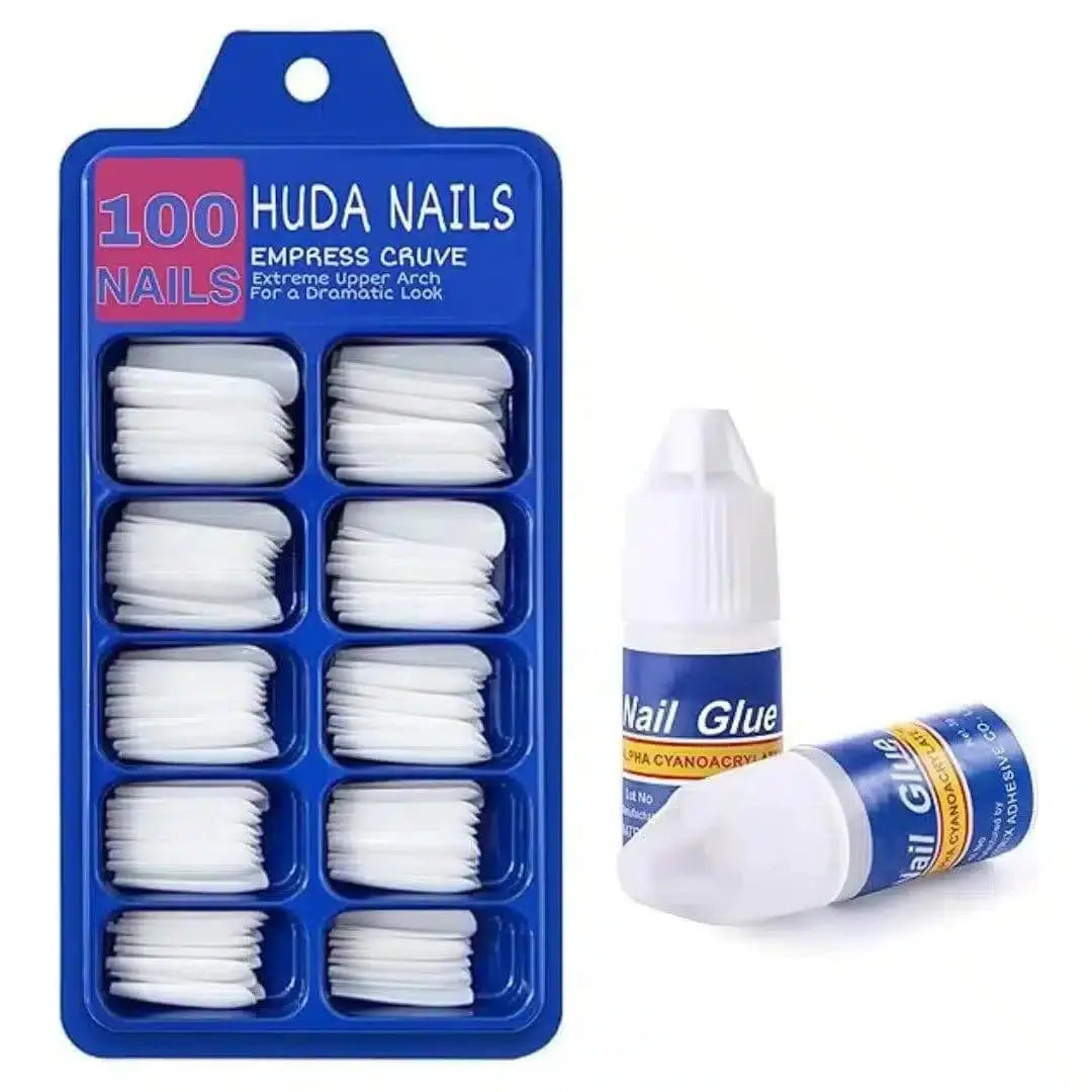 HUDA BEAUTY EXPERT NAIL KIT 100 PIECES - dermatologists.pk