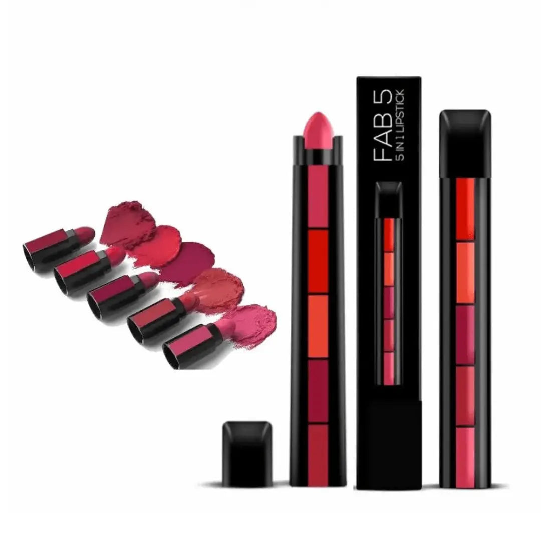 HUDA MATTE ME LIP GLOSS MINI PACK 5 in 1