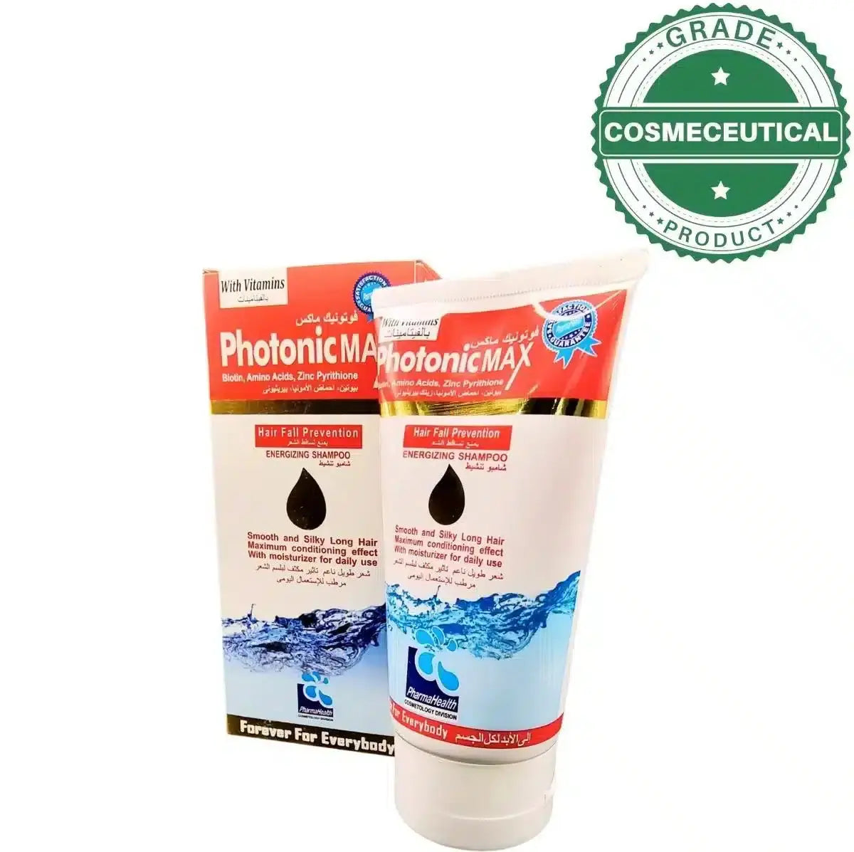 Max Hair Shampoo – Biotin & Zinc Formula for Hair Fall Prevention - dermatologists.pk