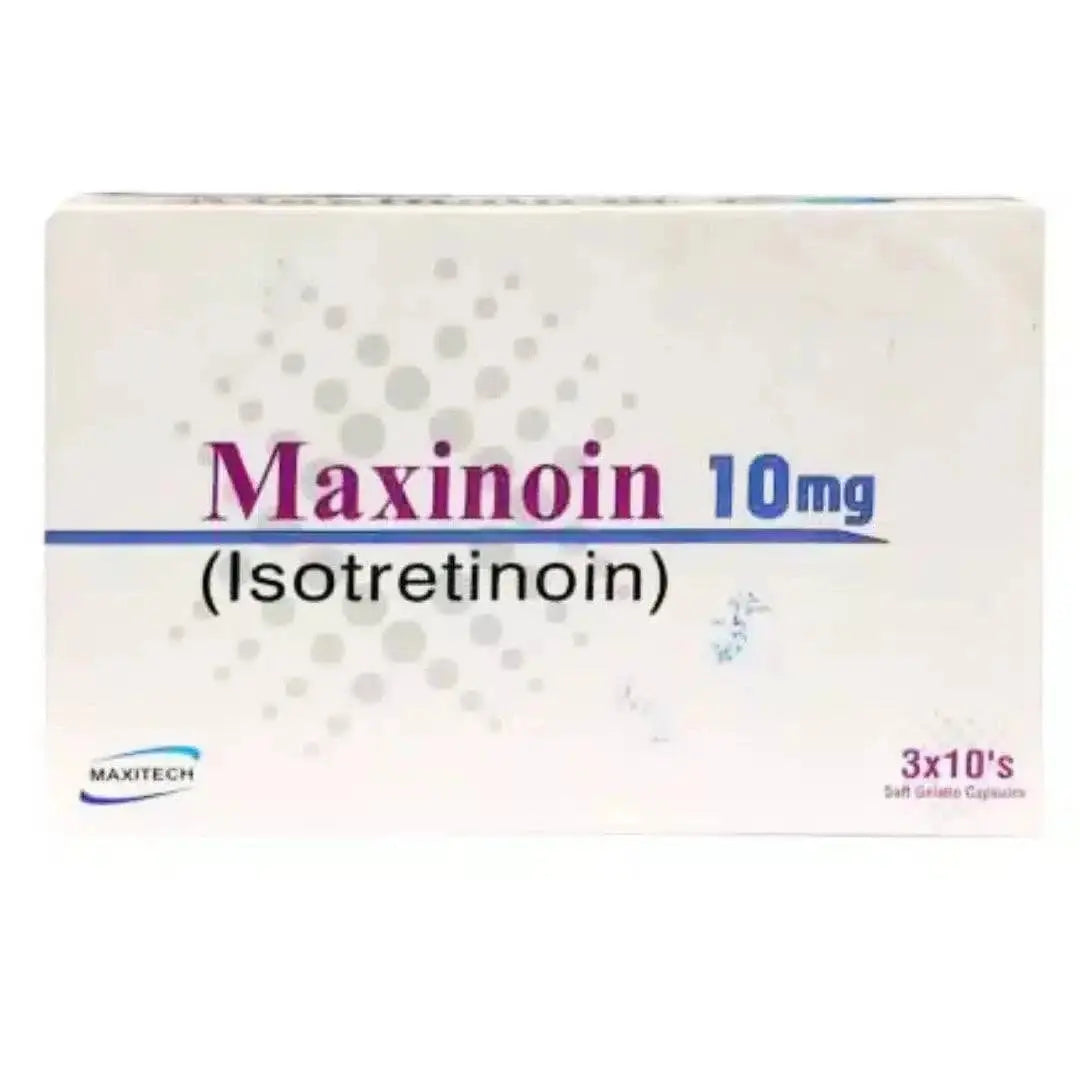 Maxinoin Capsules – Isotretinoin 10mg