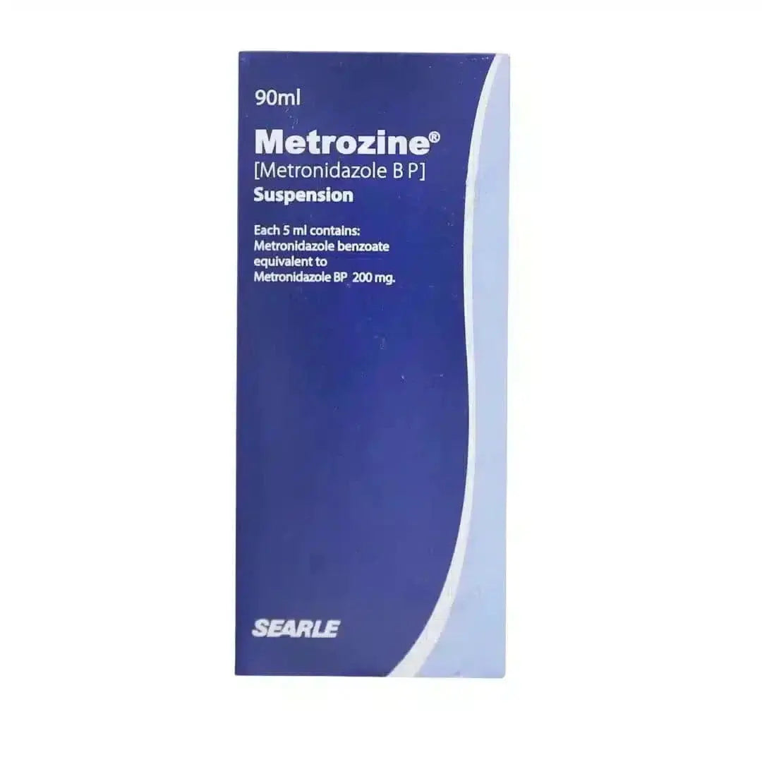 Metrozine 90Ml Suspension 200Mg