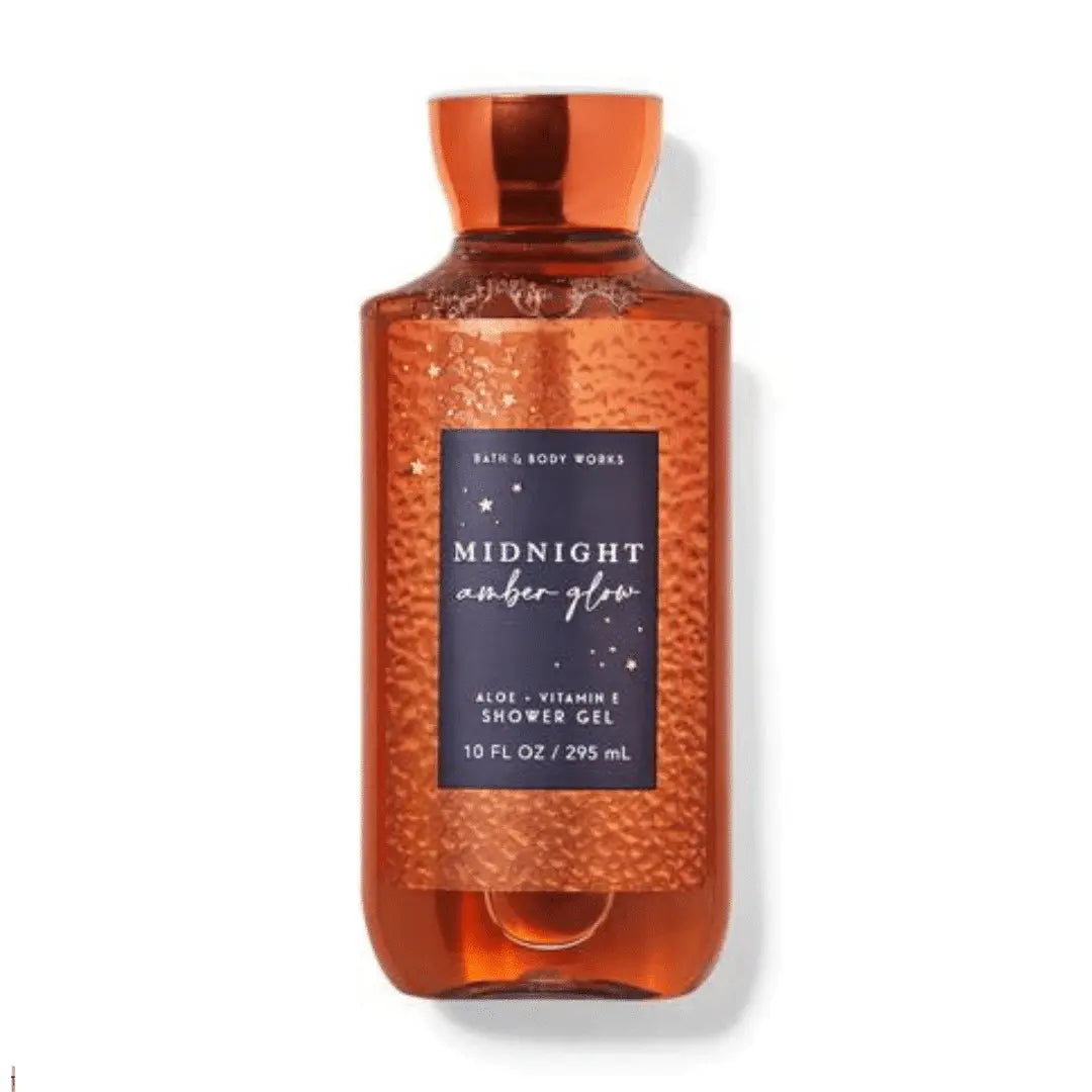 MIDNIGHT AMBER GLOW BATH AND BODY SHOWER GEL 295ml