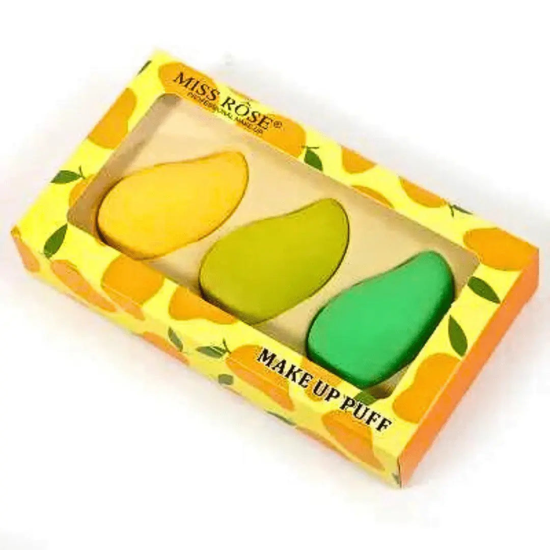MISS ROSE MANGO-SHAPED MAKEUP PUFF