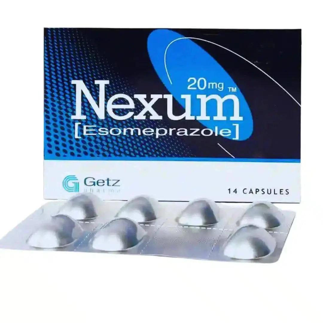 Nexum Capsules 20mg (14 Capsules)For Acidity