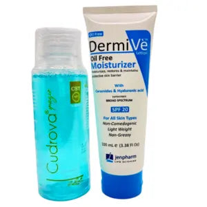 Oily skin discount box - shine free skincare - dermatologists.pk