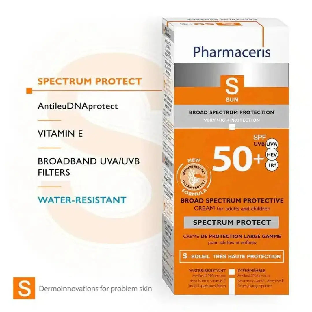 PHARMACERIS SPF 50+ BROAD SPECTRUM 1+1