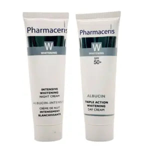 Pigmentation Discount Box: Pharmaceris W Day & Night Creams - dermatologists.pk