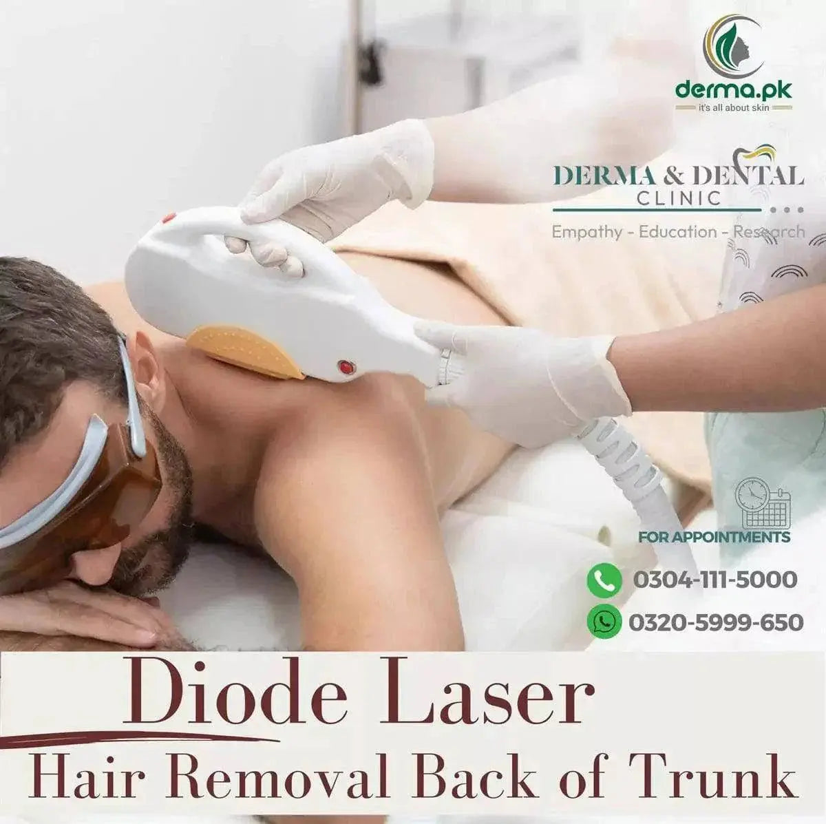 The Science of Diode laser hair removal