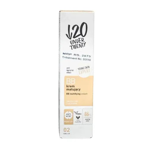U20 BB Cream 02 (60ml) – Your Secret to Flawless, Radiant Skin - dermatologists.pk