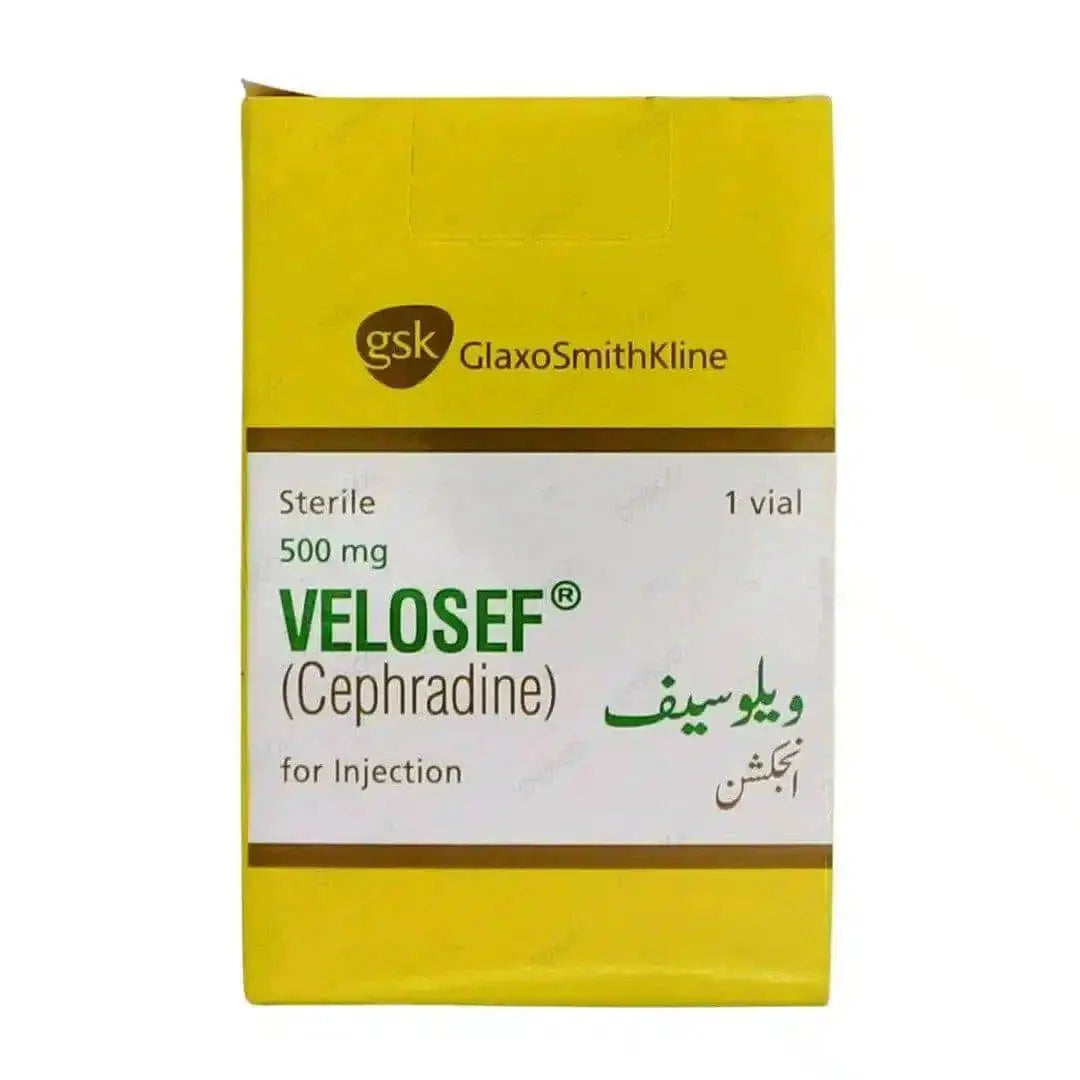 Velosef Injection 500mg (Cephradine)