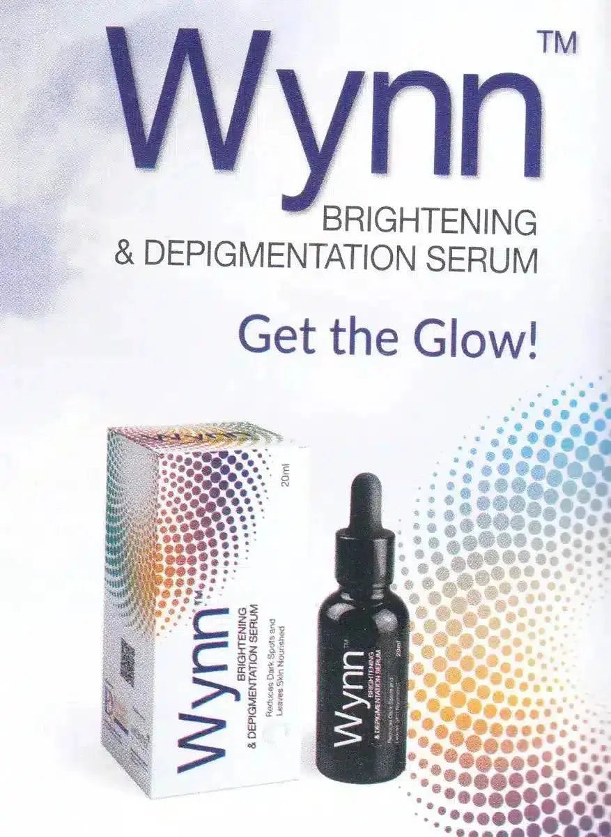 WYNN BRIGHTENING AND DEPIGMENTATION SERUM 20ml - dermatologists.pk