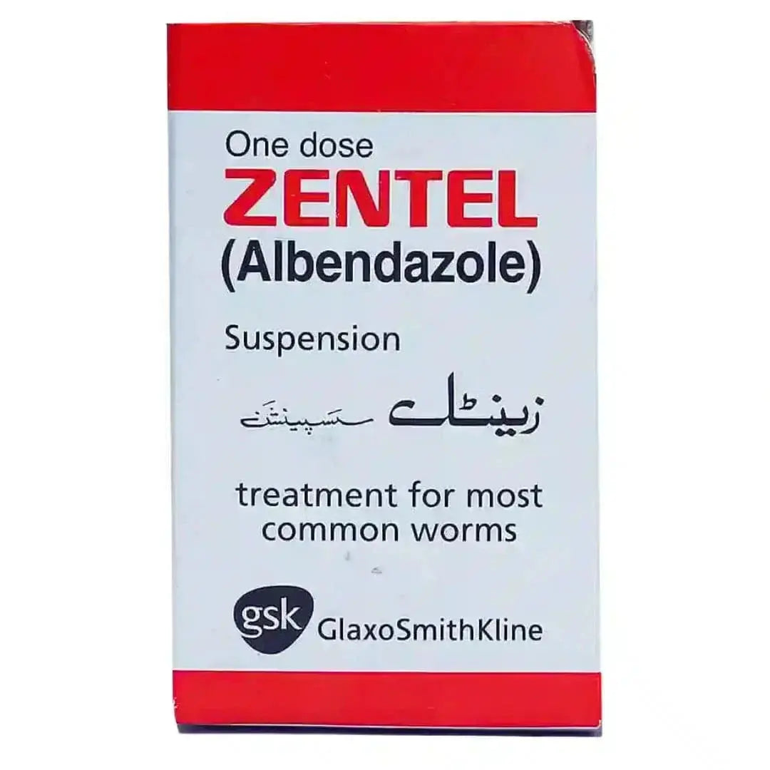 Zentel 10Ml Suspension 100Mg5Ml