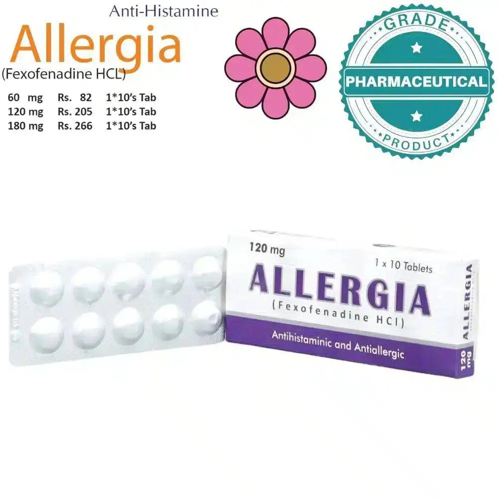 Allergia Tablets 120mg