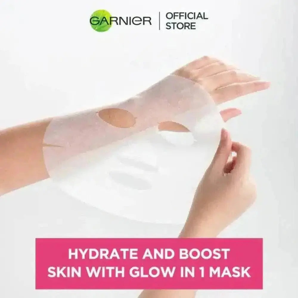 GARNIER SKIN HYDRA  TISSUE FACE MASK,
