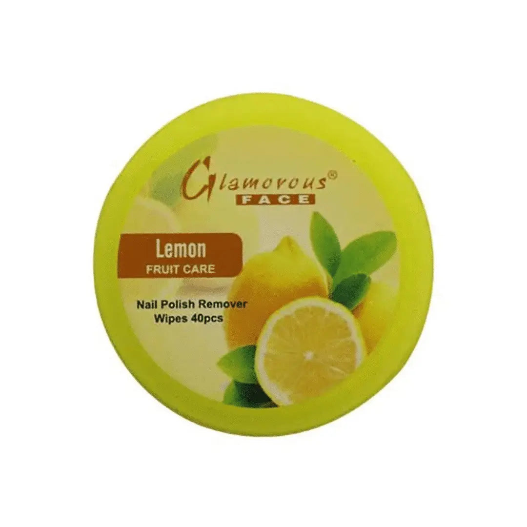 GLAMOROUS FACE NAIL POLISH REMOVER PADS 40pcs