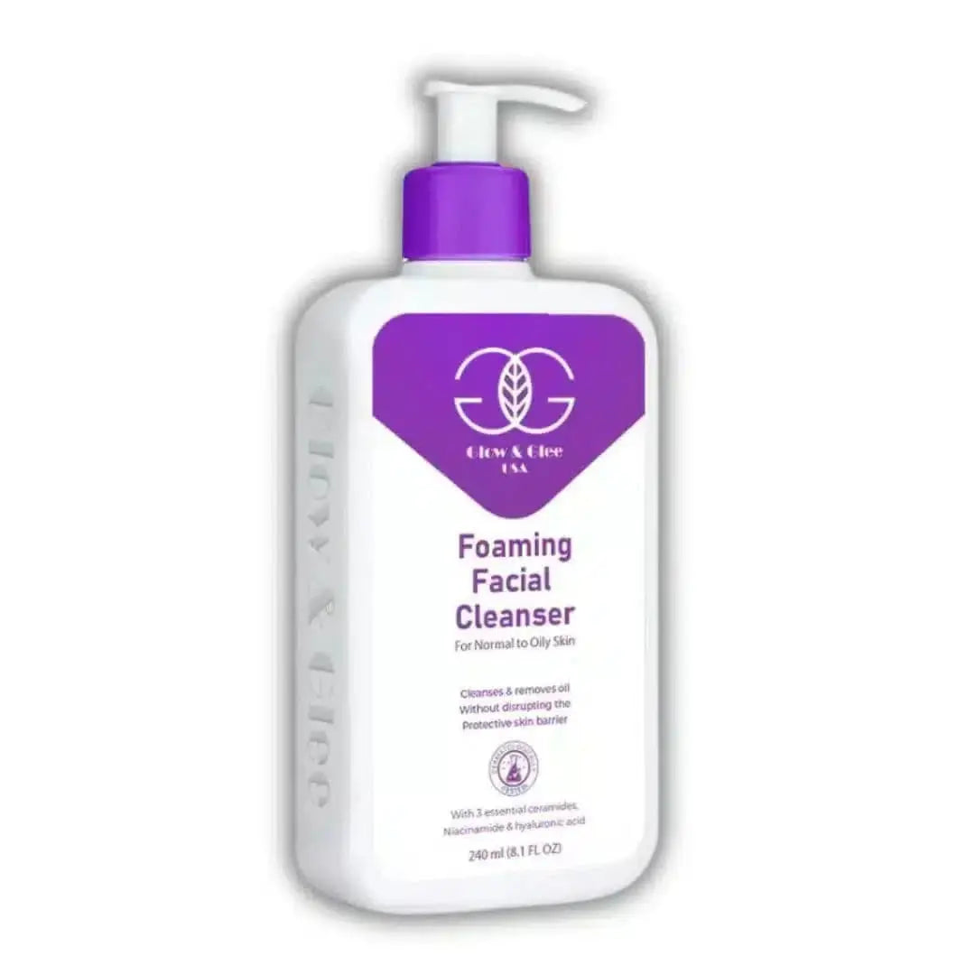GLOW & GLEE FOAMING FACIAL CLEANSER 240ml