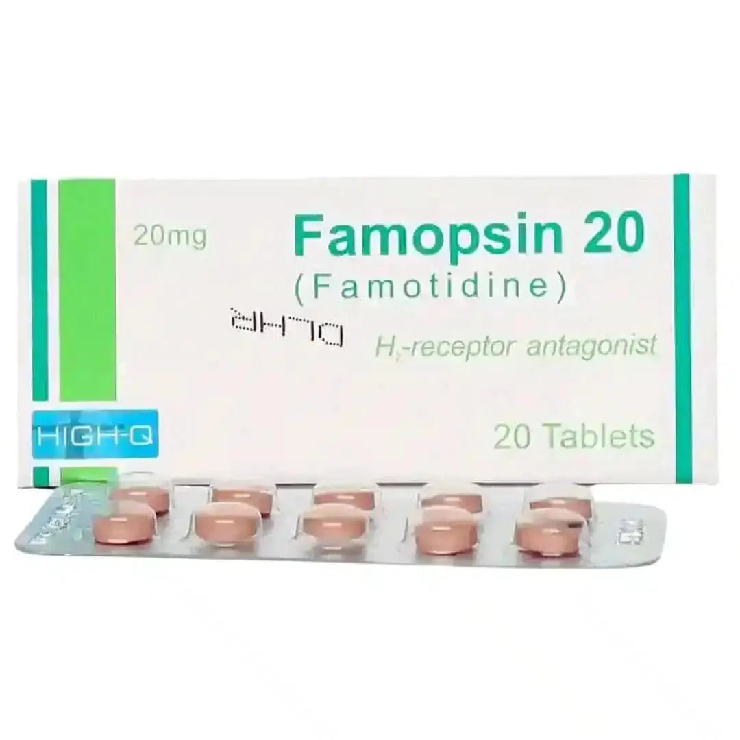 Famopsin Tablets 20mg (Famotidine)