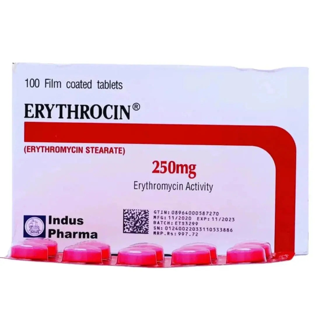 erythromycin tablets 250mg
