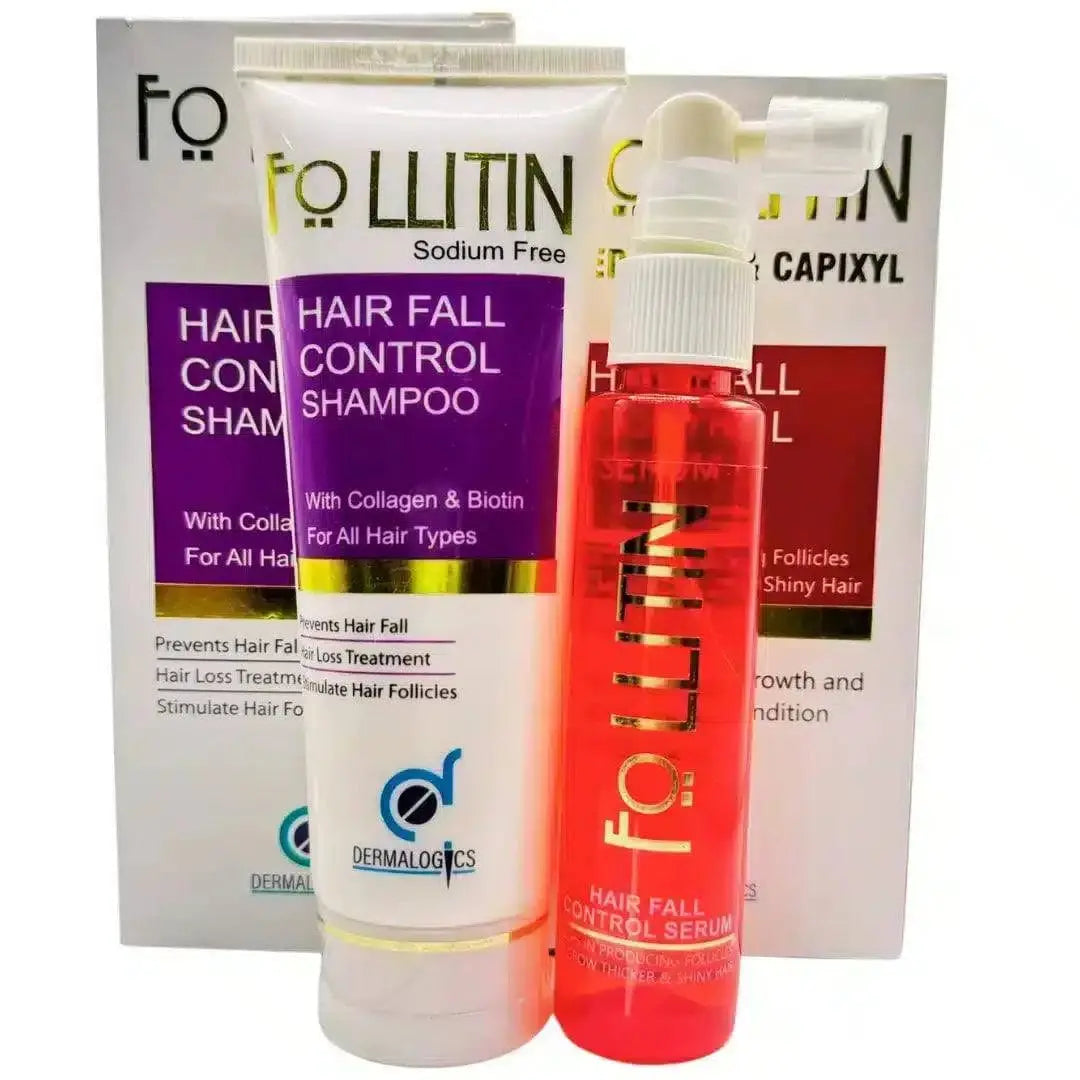 Shampoo & Serum for Hair Fall Control