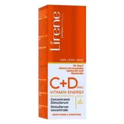 Lirene VITAMIN ENERGY C+D PRO Concentrated StimuSerum 30ml - dermatologists.pk