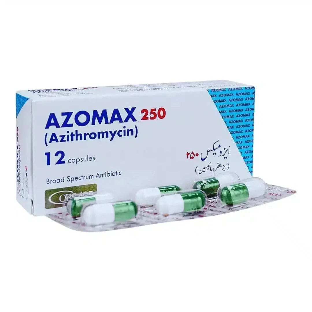 Azomax 250mg Capsules12