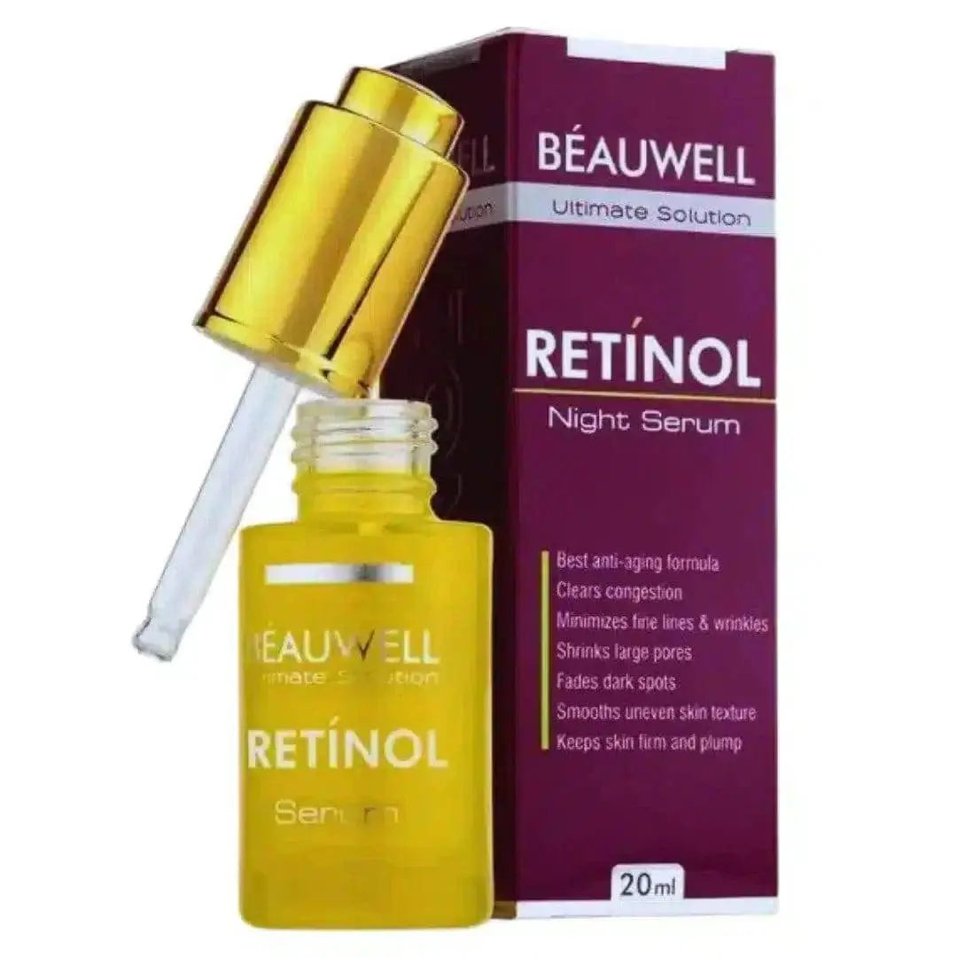 BEAUWELL Retinol Serum with 5% Hyaluronic Acid