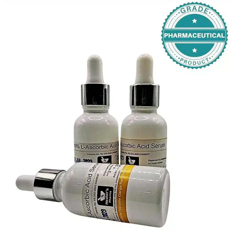 10% L-ASCORBIC ACID SERUM - DISPENSING ITEMS BY HEALERS PHARMA - dermatologists.pk