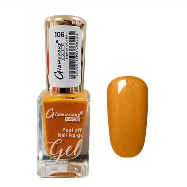 Glamorous Face Gel Peel Off Nail Polish - Shade 106 - dermatologists.pk