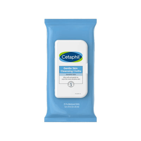 CETAPHIL GENTLE SKIN CLEANSING WIPES FOR DELICATE SKIN - dermatologists.pk