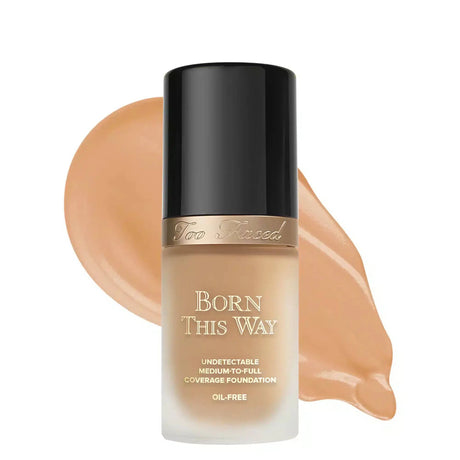 TOO FACED BORN THIS WAY UNDETECTABLE MEDIUM-TO-FULL COVERAGE FOUNDATION NATURAL BEIGE 30ml