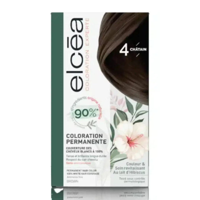 ELCEA CHESTNUT PERMANENT HAIR DYE 4