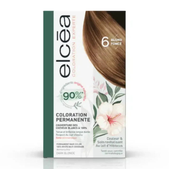 ELCEA DARK BLOND PERMANENT HAIR DYE 6