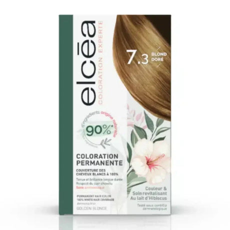 ELCEA GOLDEN BLOND PERMANENT HAIR DYE 7.3