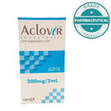 ACLOVIR ORAL SUSPENSION U.S.P 60ml - dermatologists.pk