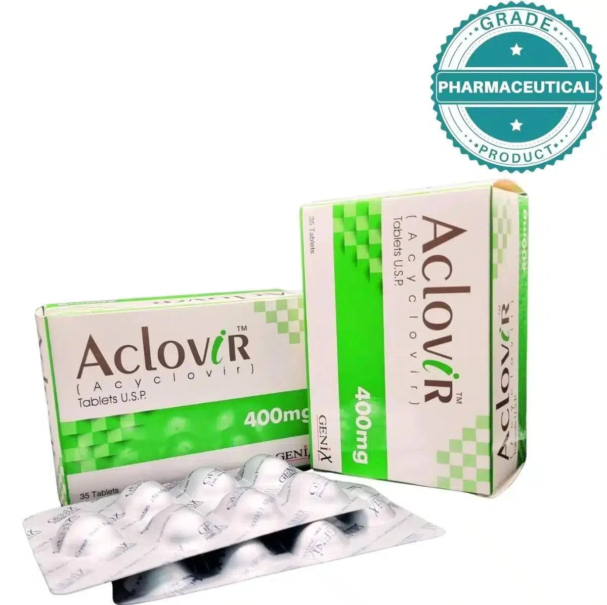 ACLOVIR TABLET (ACYCLOVIR) 400mg PACK OF 35 TABLETS